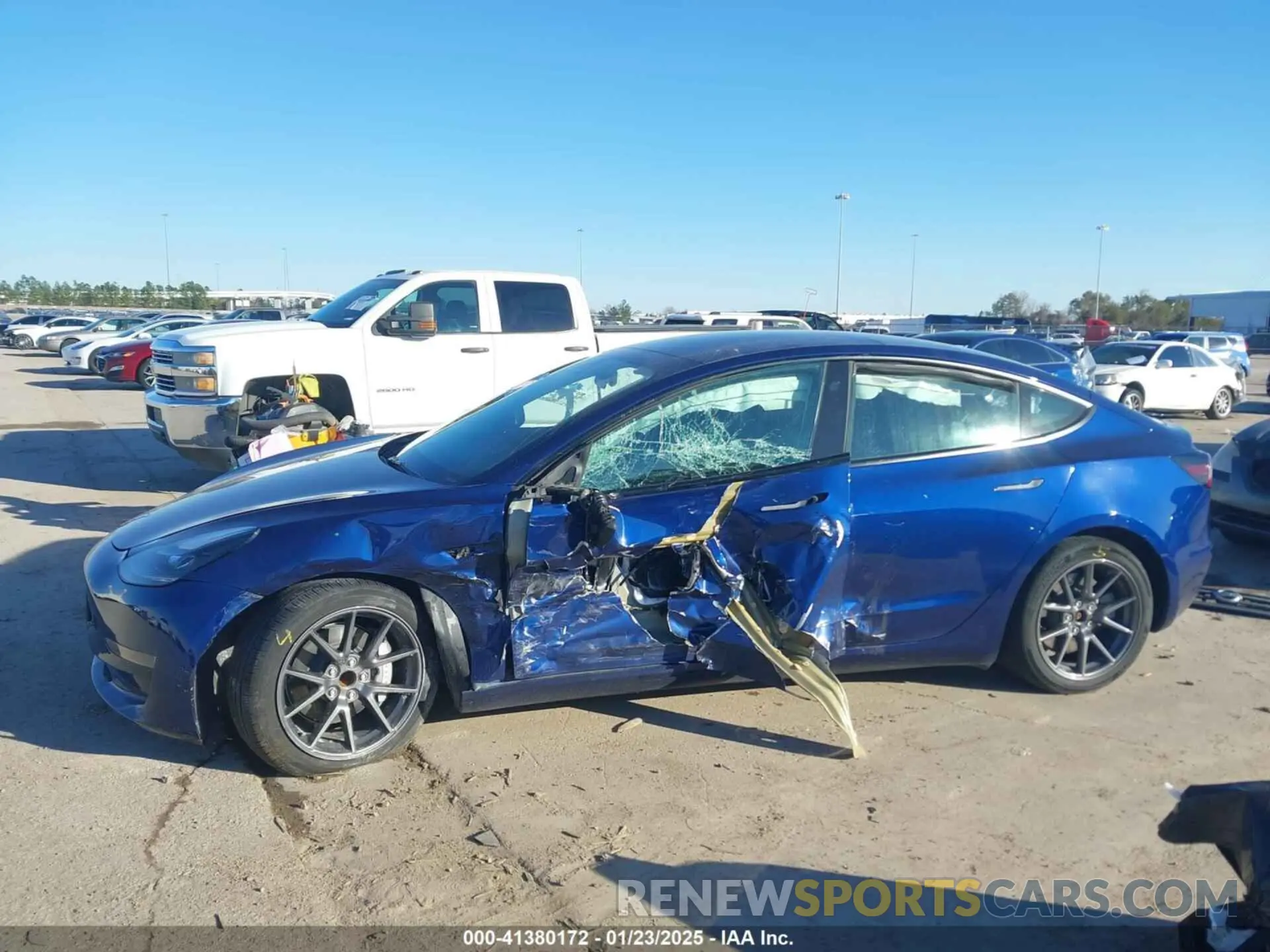 13 Photograph of a damaged car 5YJ3E1EA6PF505252 TESLA MODEL 3 2023