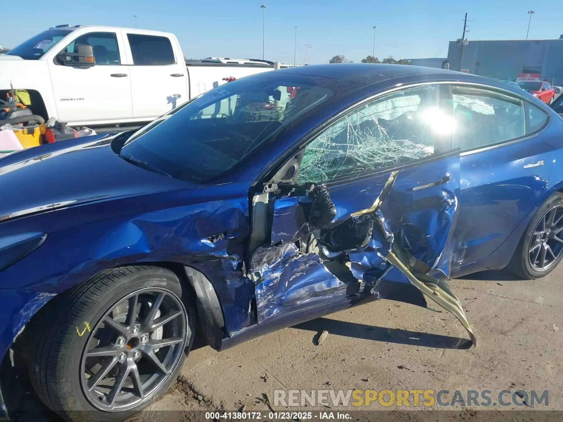 6 Photograph of a damaged car 5YJ3E1EA6PF505252 TESLA MODEL 3 2023