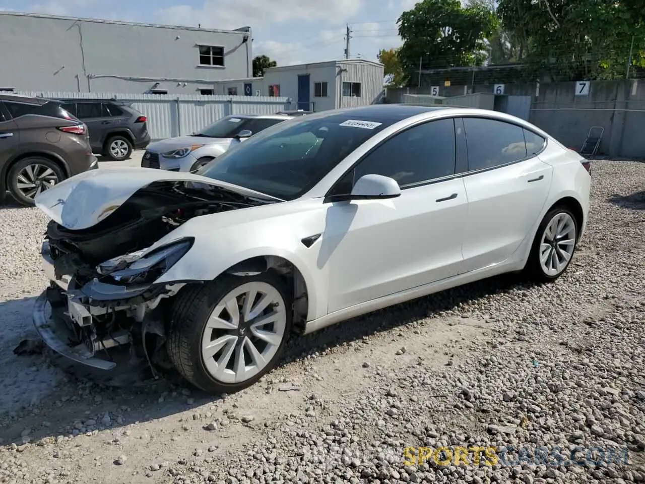 1 Фотография поврежденного автомобиля 5YJ3E1EA6PF510323 TESLA MODEL 3 2023