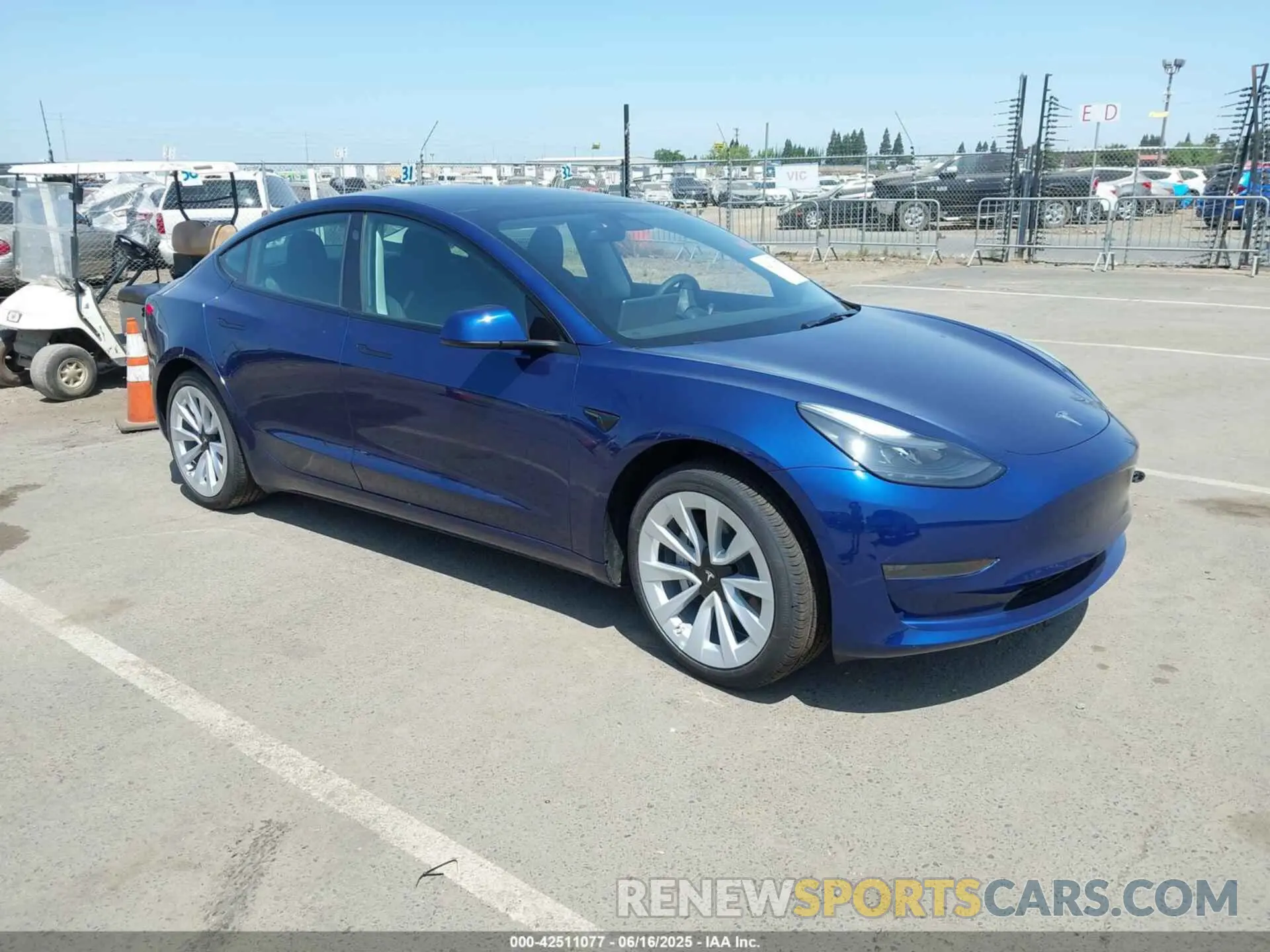 1 Фотография поврежденного автомобиля 5YJ3E1EA6PF547209 TESLA MODEL 3 2023