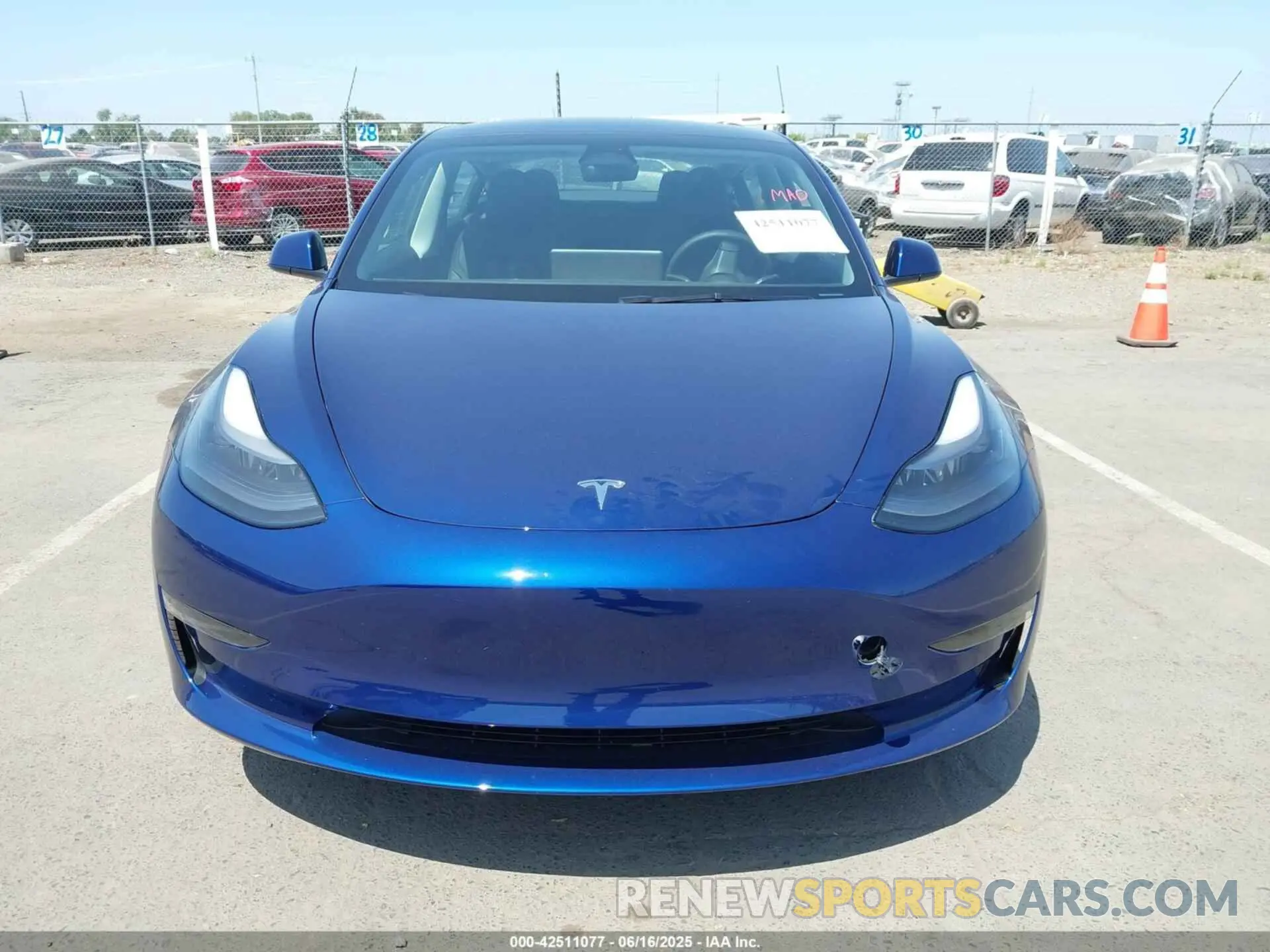 12 Фотография поврежденного автомобиля 5YJ3E1EA6PF547209 TESLA MODEL 3 2023