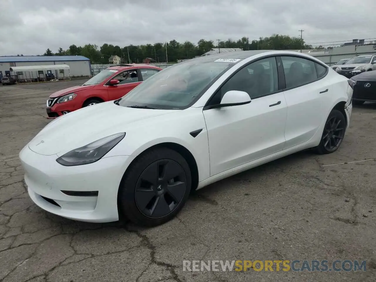 1 Фотография поврежденного автомобиля 5YJ3E1EA6PF549820 TESLA MODEL 3 2023