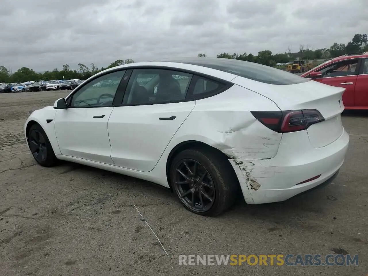 2 Фотография поврежденного автомобиля 5YJ3E1EA6PF549820 TESLA MODEL 3 2023