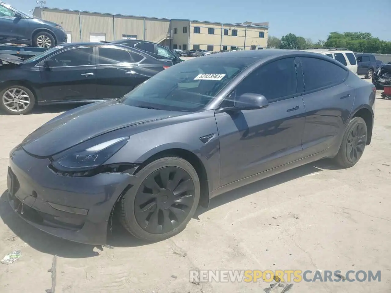 1 Фотография поврежденного автомобиля 5YJ3E1EA6PF550062 TESLA MODEL 3 2023