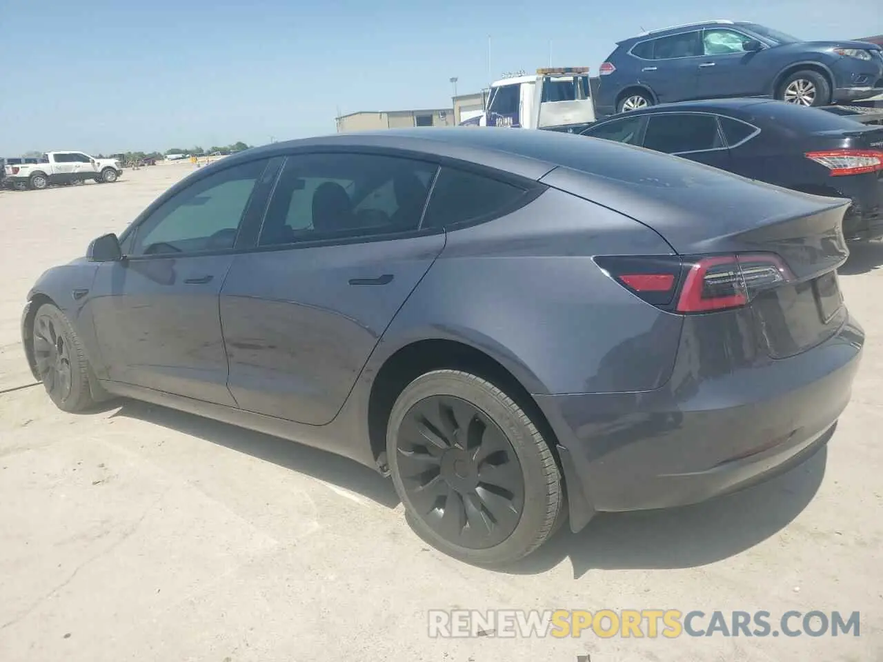 2 Фотография поврежденного автомобиля 5YJ3E1EA6PF550062 TESLA MODEL 3 2023