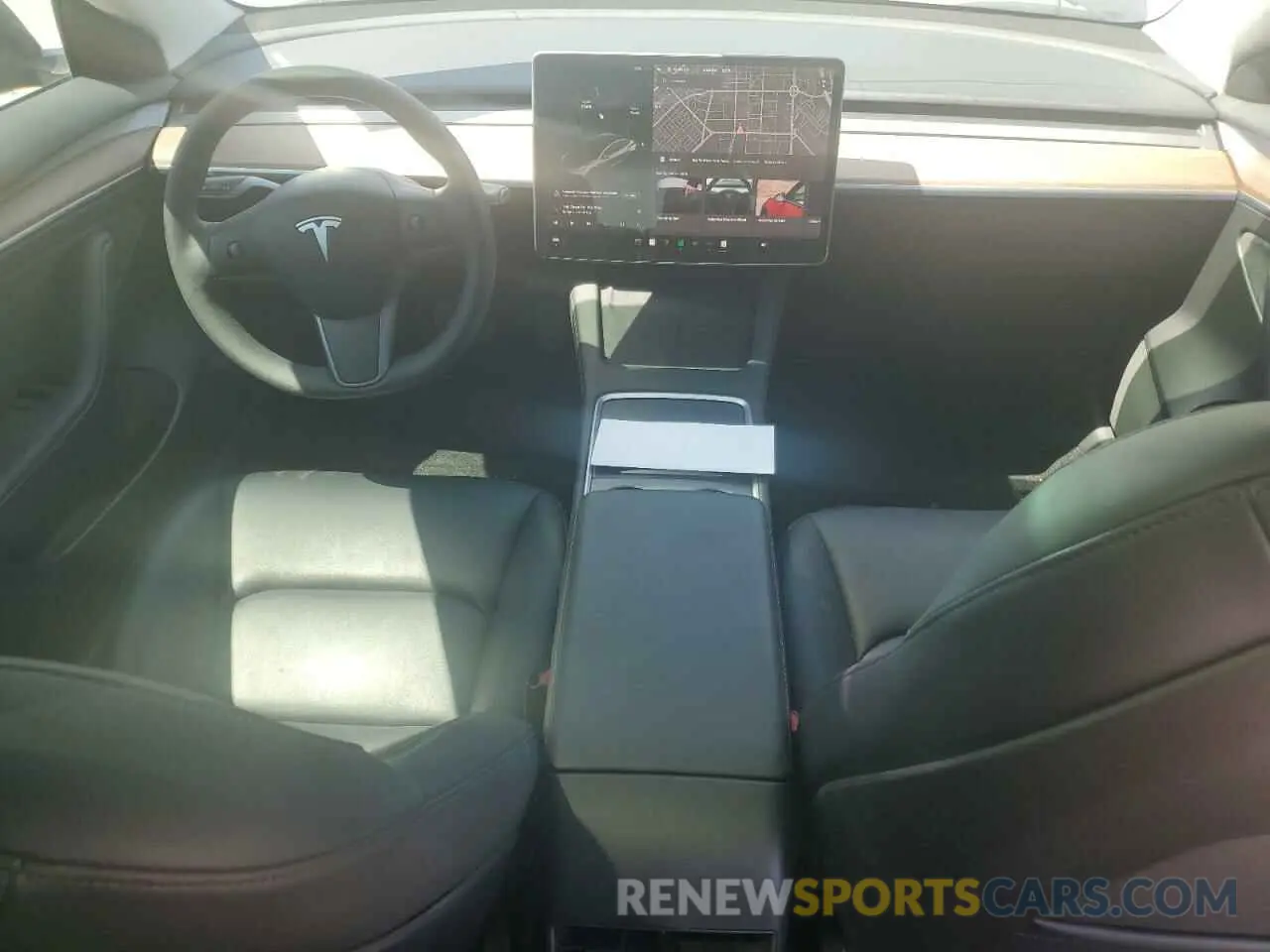 8 Фотография поврежденного автомобиля 5YJ3E1EA6PF550062 TESLA MODEL 3 2023