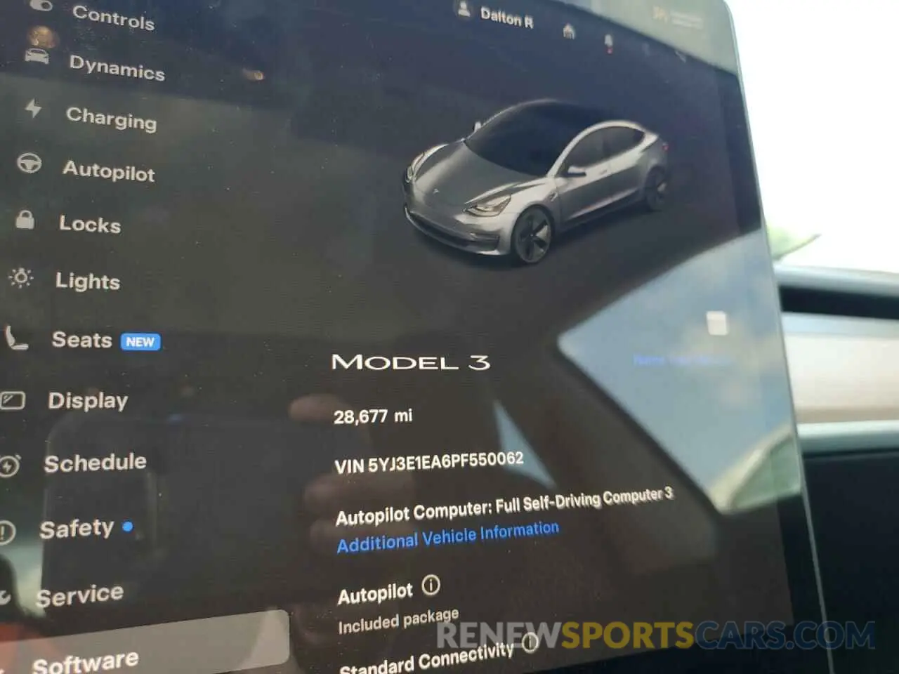 9 Фотография поврежденного автомобиля 5YJ3E1EA6PF550062 TESLA MODEL 3 2023