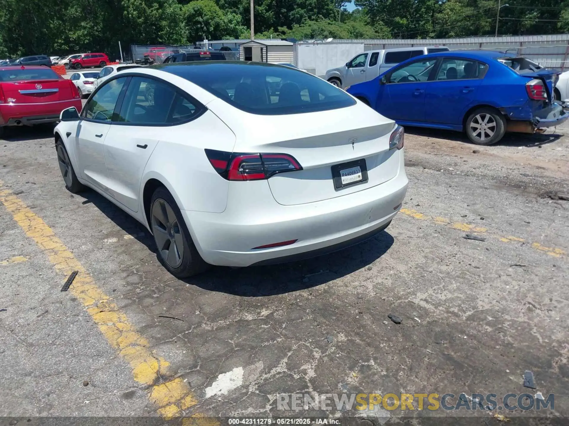 3 Фотография поврежденного автомобиля 5YJ3E1EA6PF550594 TESLA MODEL 3 2023