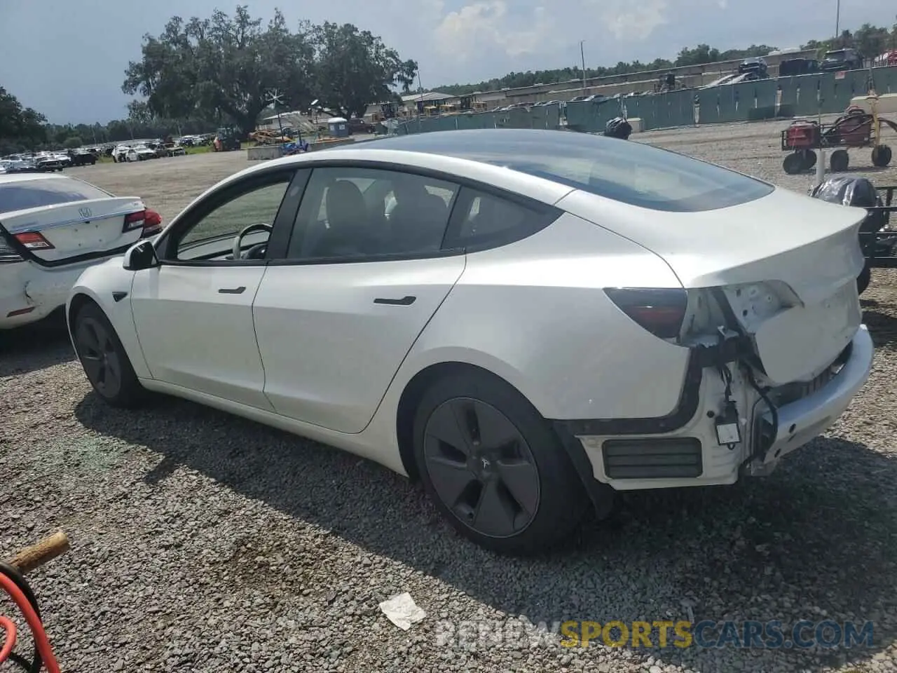 2 Фотография поврежденного автомобиля 5YJ3E1EA6PF558369 TESLA MODEL 3 2023