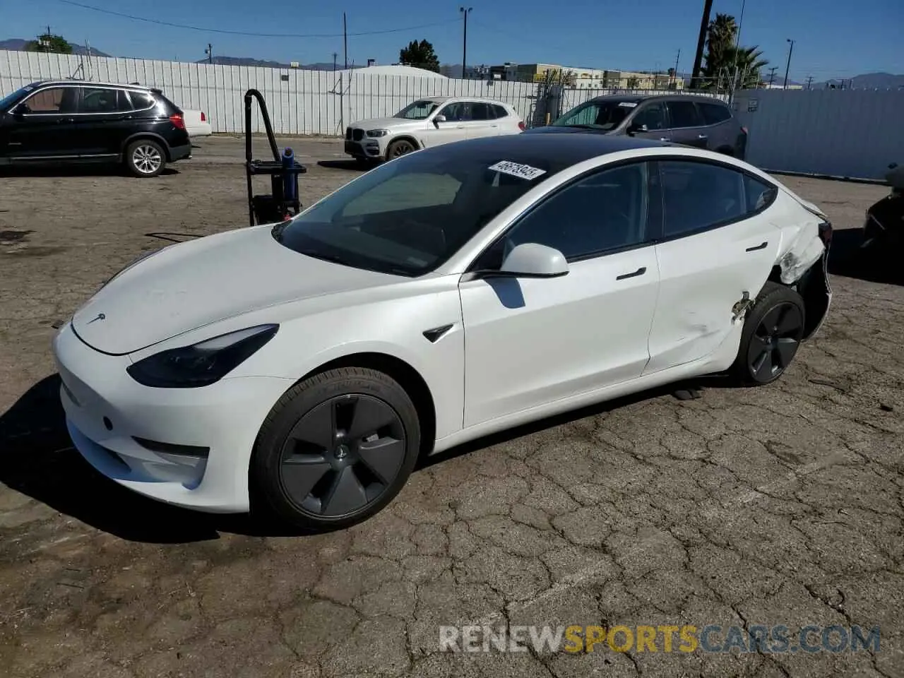 1 Photograph of a damaged car 5YJ3E1EA6PF558453 TESLA MODEL 3 2023