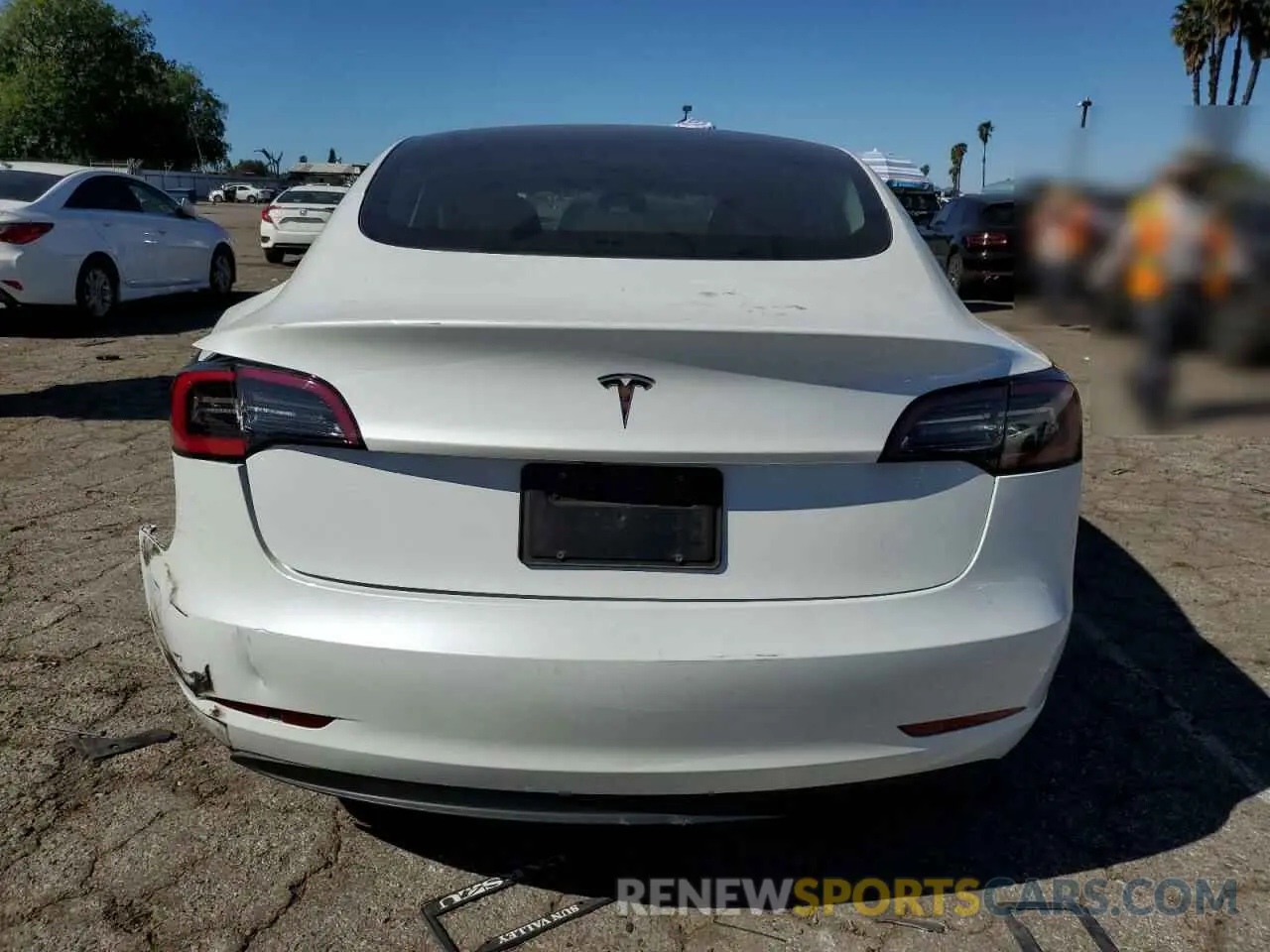 6 Photograph of a damaged car 5YJ3E1EA6PF558453 TESLA MODEL 3 2023