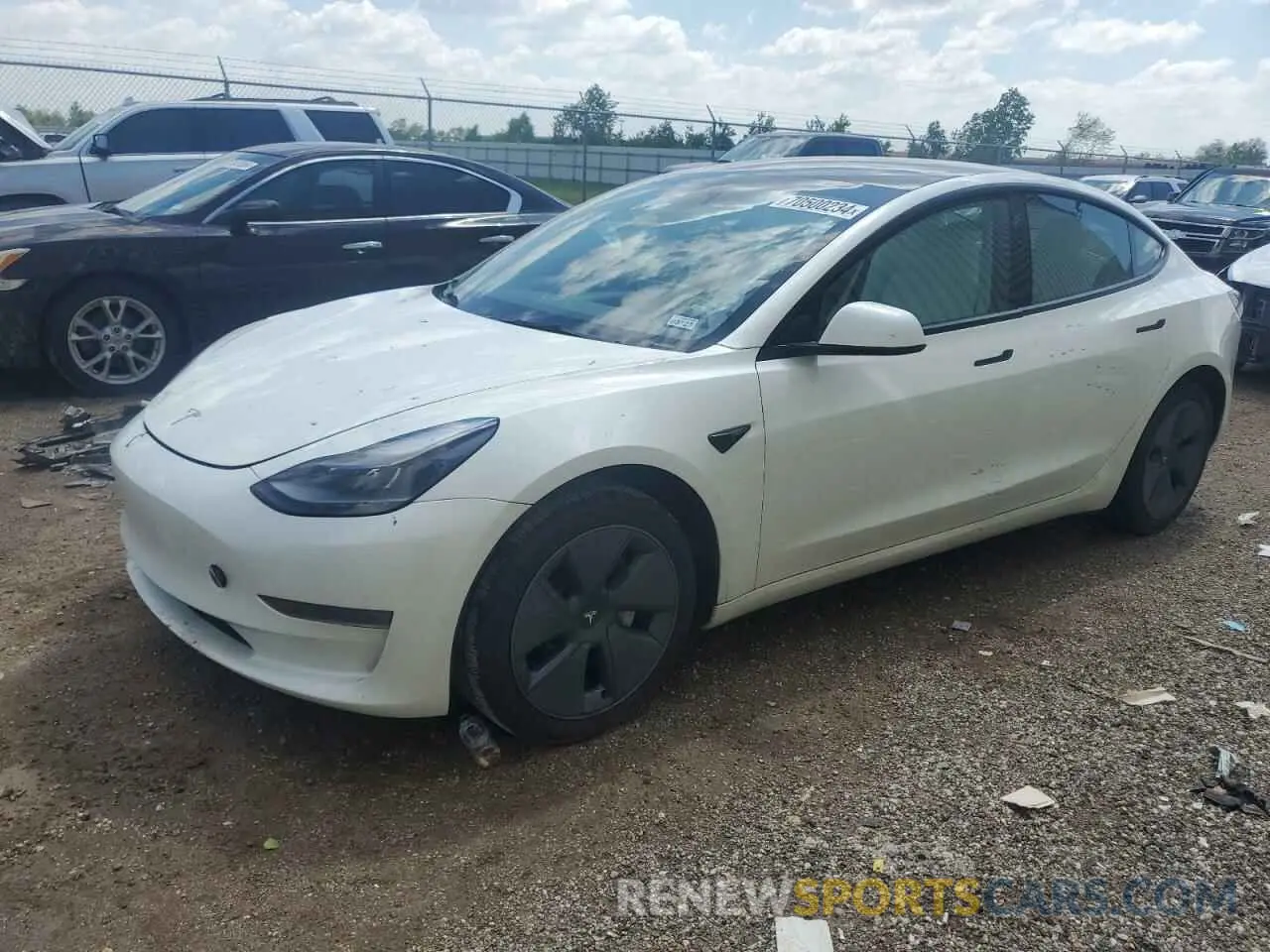 1 Фотография поврежденного автомобиля 5YJ3E1EA6PF567069 TESLA MODEL 3 2023