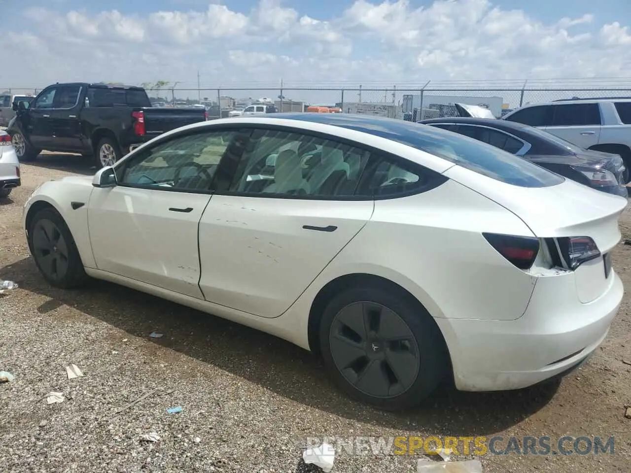 2 Фотография поврежденного автомобиля 5YJ3E1EA6PF567069 TESLA MODEL 3 2023