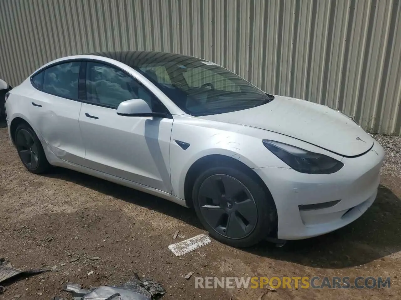4 Фотография поврежденного автомобиля 5YJ3E1EA6PF567069 TESLA MODEL 3 2023