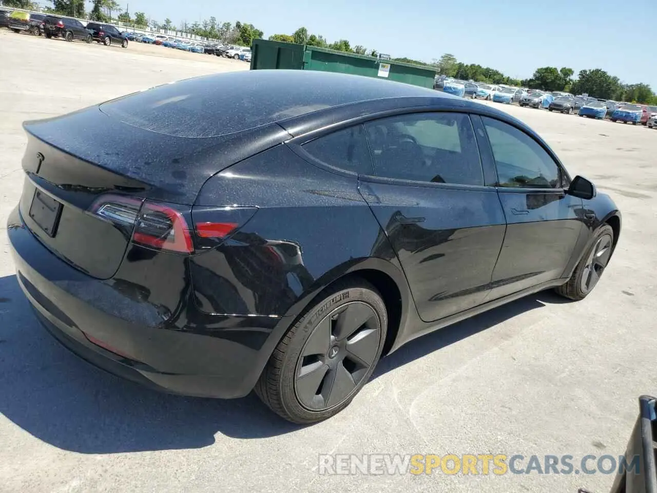 3 Photograph of a damaged car 5YJ3E1EA6PF569999 TESLA MODEL 3 2023