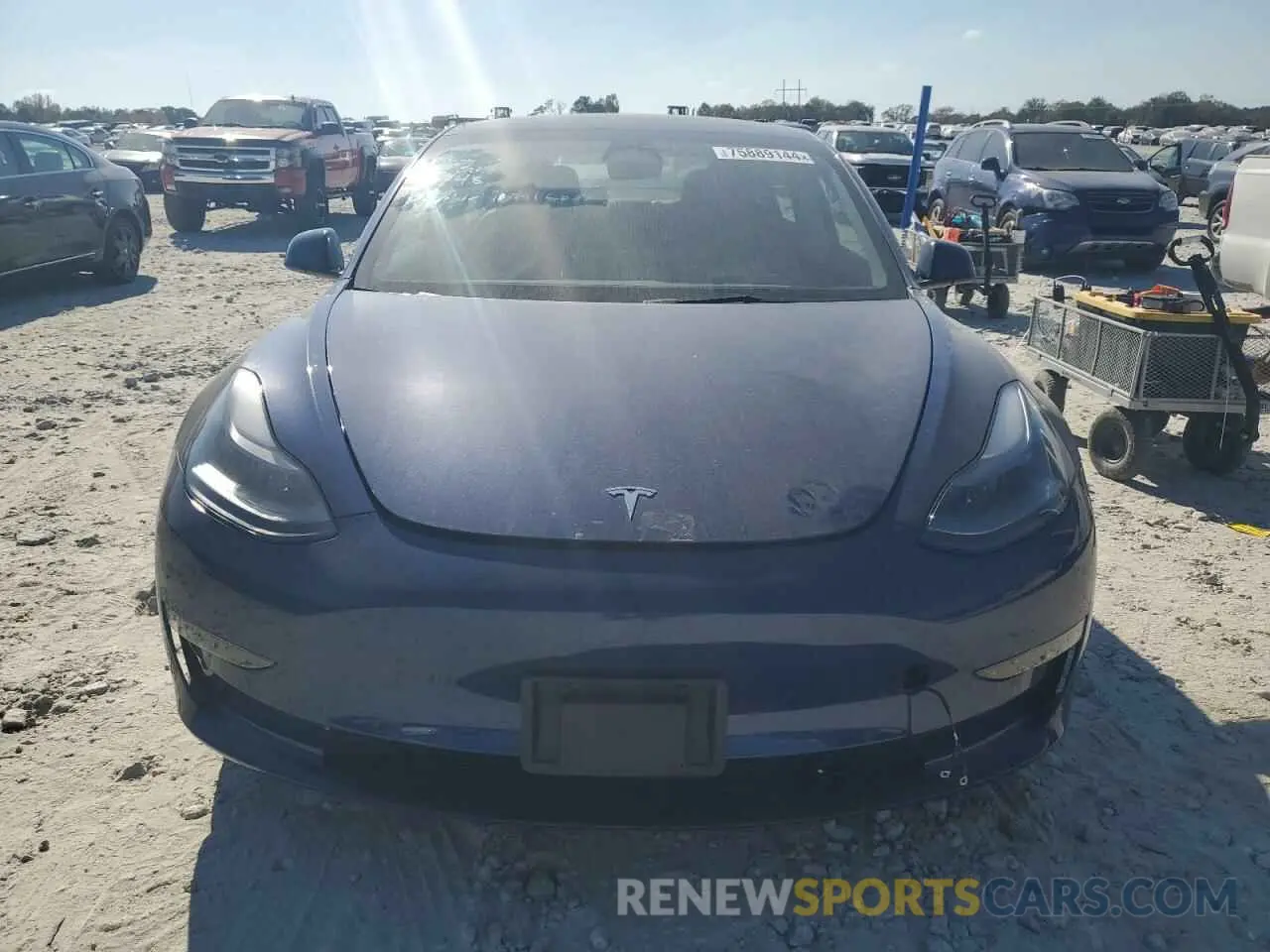 5 Photograph of a damaged car 5YJ3E1EA6PF570098 TESLA MODEL 3 2023