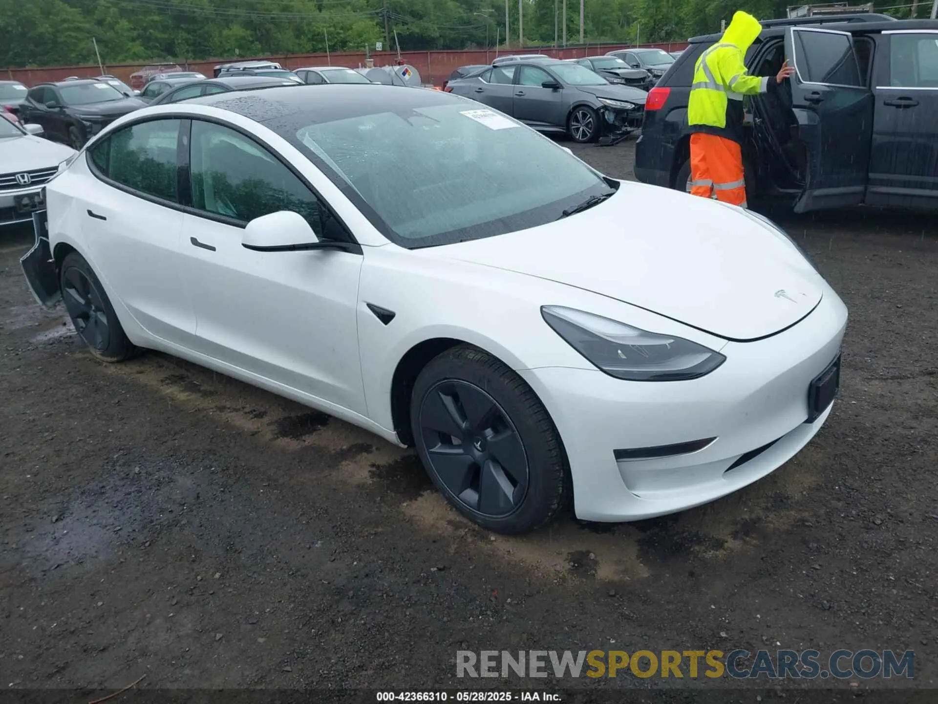 1 Photograph of a damaged car 5YJ3E1EA6PF570876 TESLA MODEL 3 2023