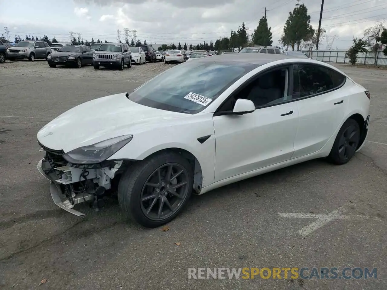 1 Фотография поврежденного автомобиля 5YJ3E1EA6PF580355 TESLA MODEL 3 2023