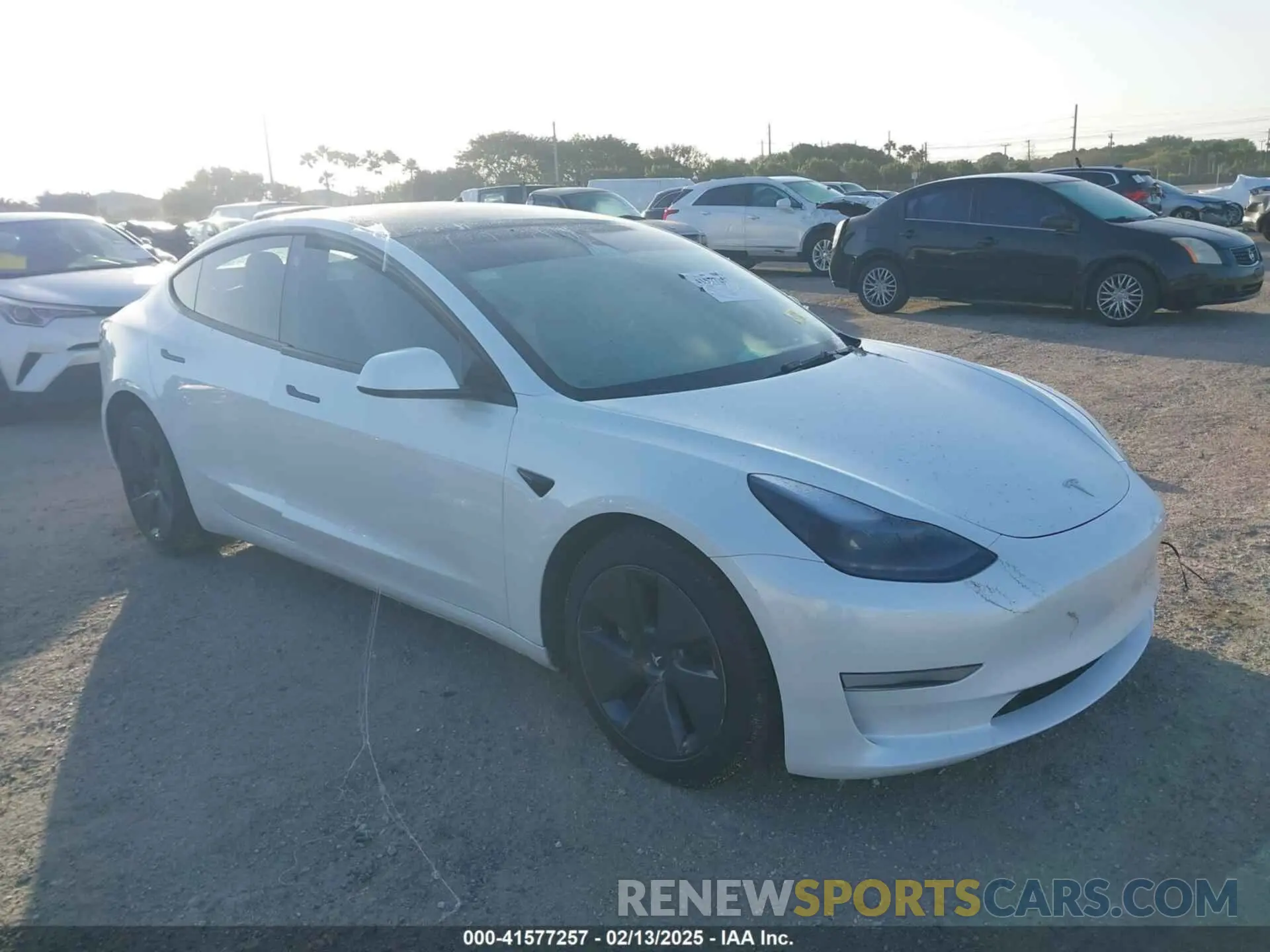 1 Фотография поврежденного автомобиля 5YJ3E1EA6PF595051 TESLA MODEL 3 2023