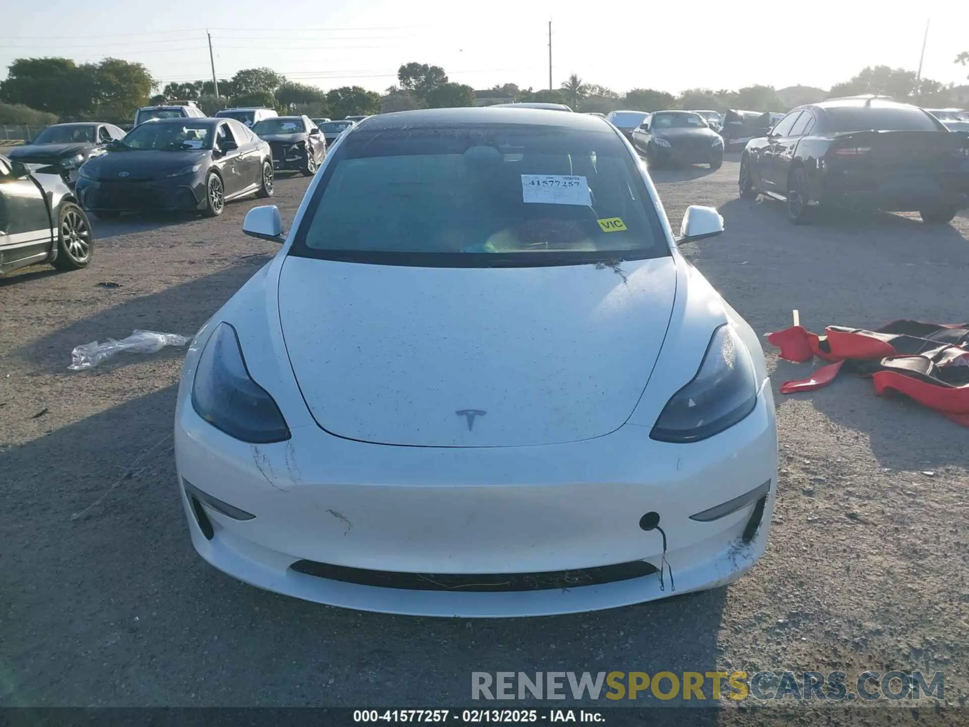 11 Фотография поврежденного автомобиля 5YJ3E1EA6PF595051 TESLA MODEL 3 2023