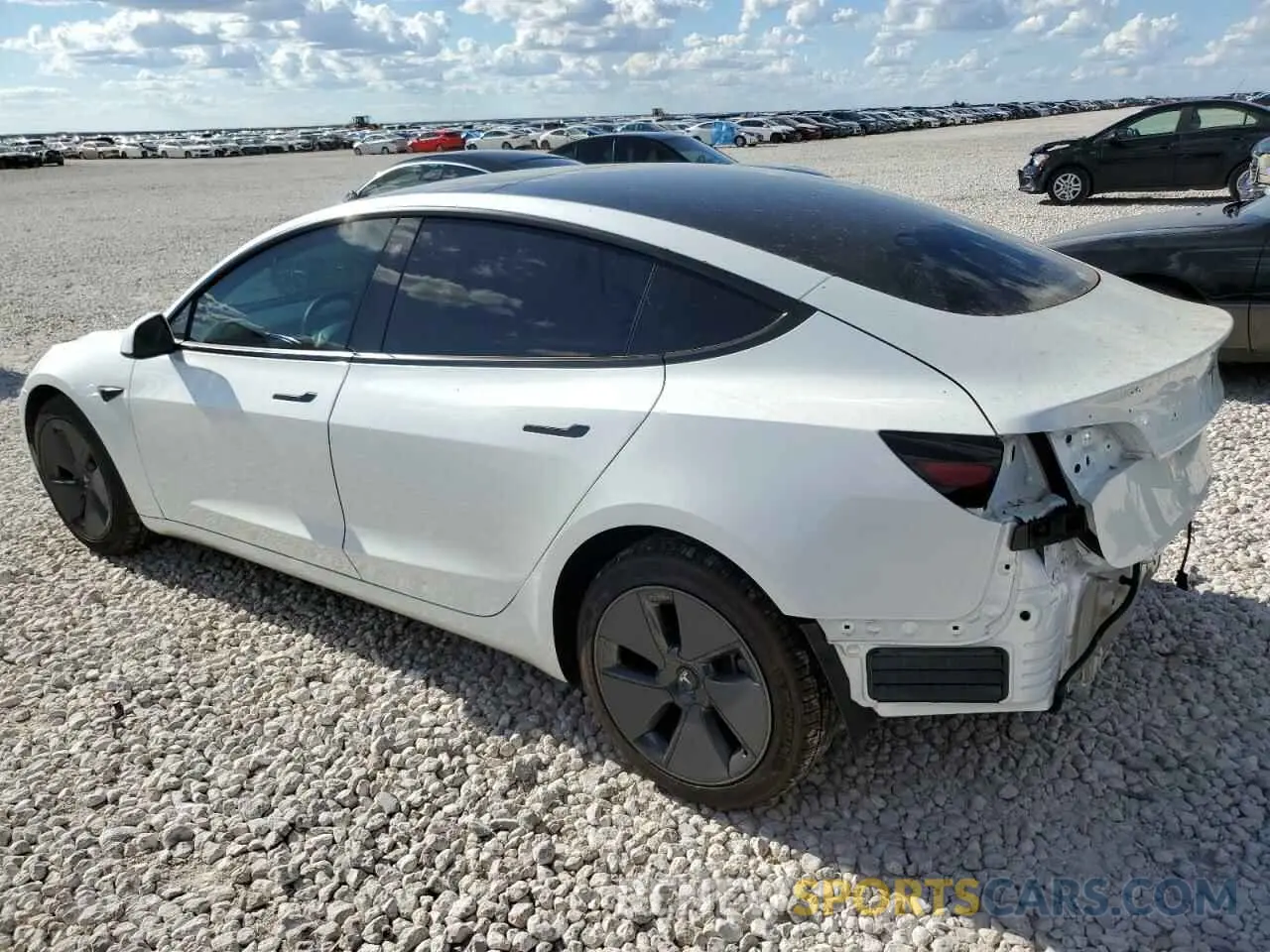 2 Фотография поврежденного автомобиля 5YJ3E1EA6PF601947 TESLA MODEL 3 2023