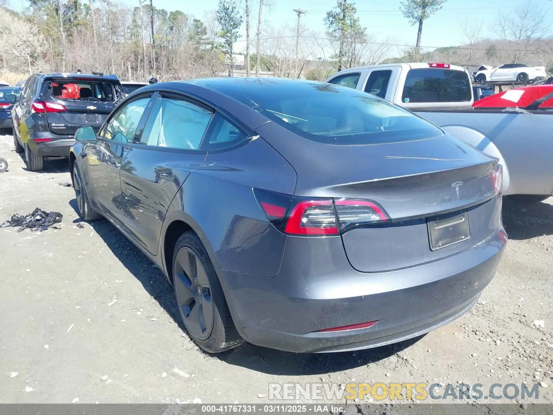 13 Photograph of a damaged car 5YJ3E1EA6PF602872 TESLA MODEL 3 2023