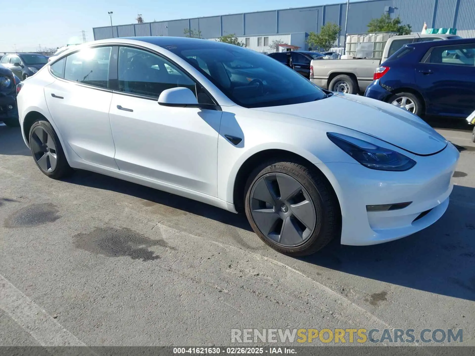 1 Фотография поврежденного автомобиля 5YJ3E1EA6PF606131 TESLA MODEL 3 2023