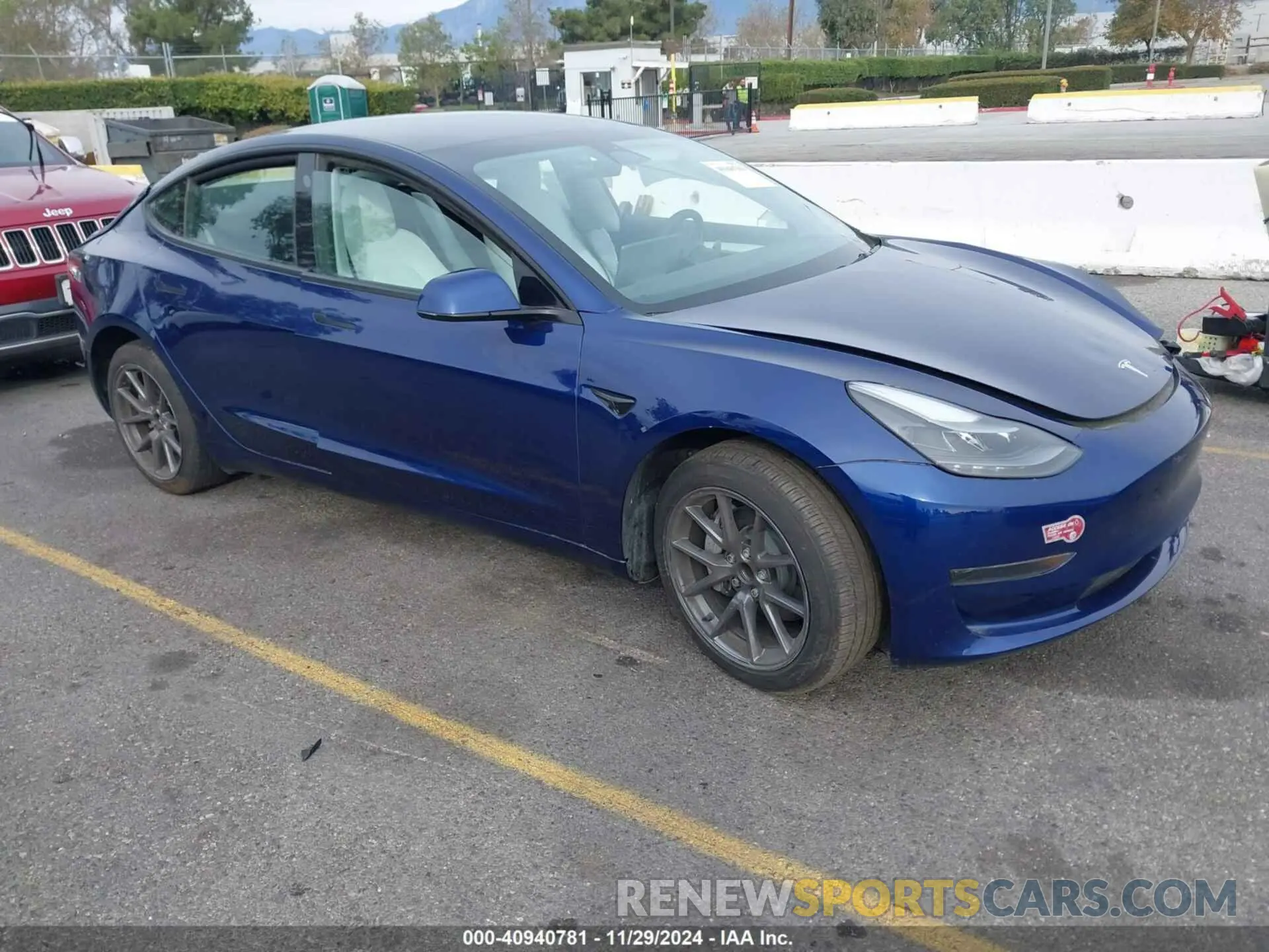1 Photograph of a damaged car 5YJ3E1EA6PF610566 TESLA MODEL 3 2023