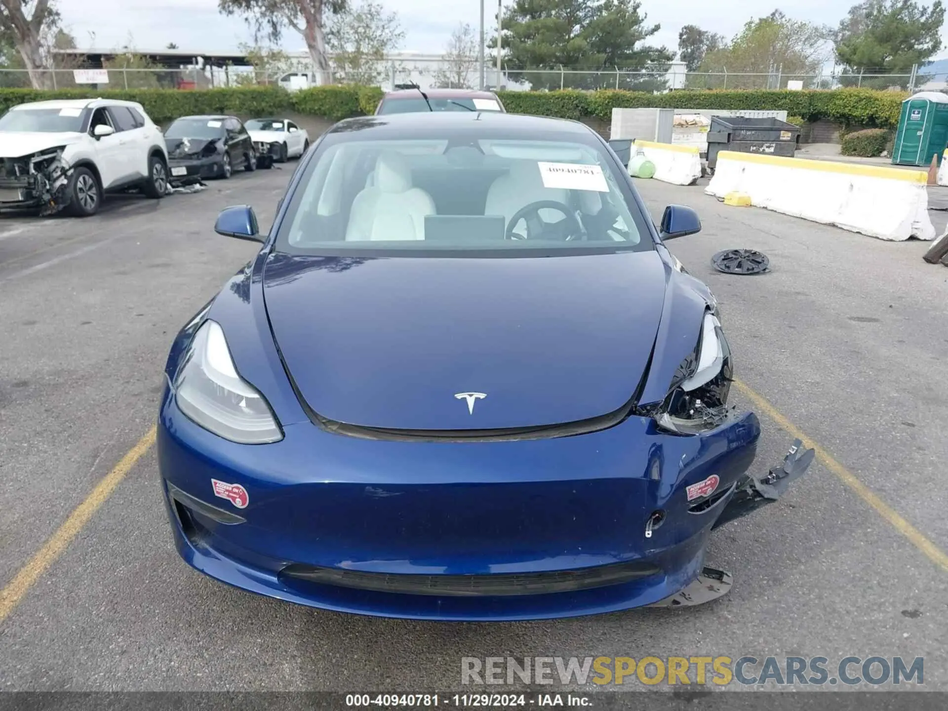 12 Photograph of a damaged car 5YJ3E1EA6PF610566 TESLA MODEL 3 2023