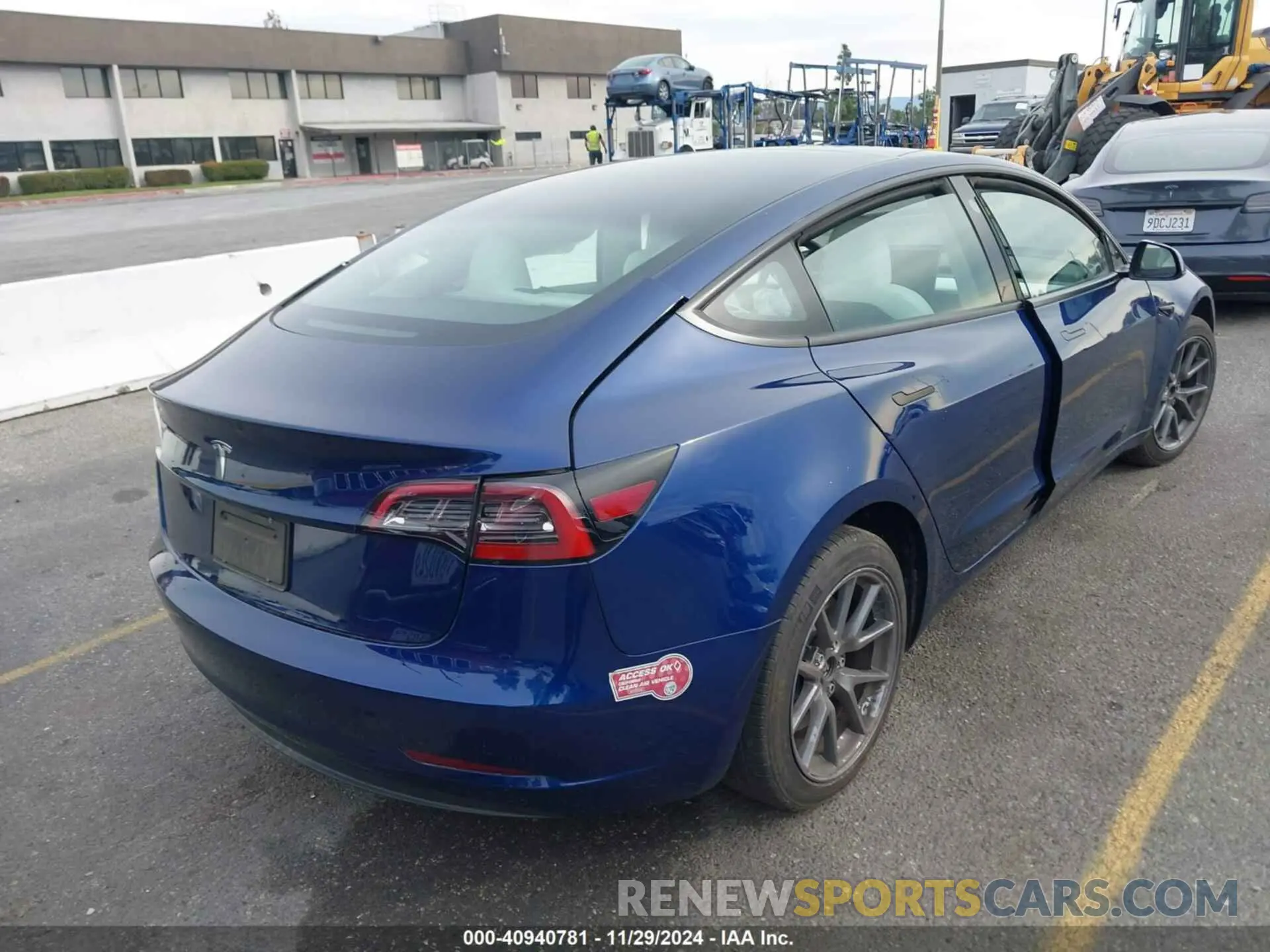 4 Photograph of a damaged car 5YJ3E1EA6PF610566 TESLA MODEL 3 2023