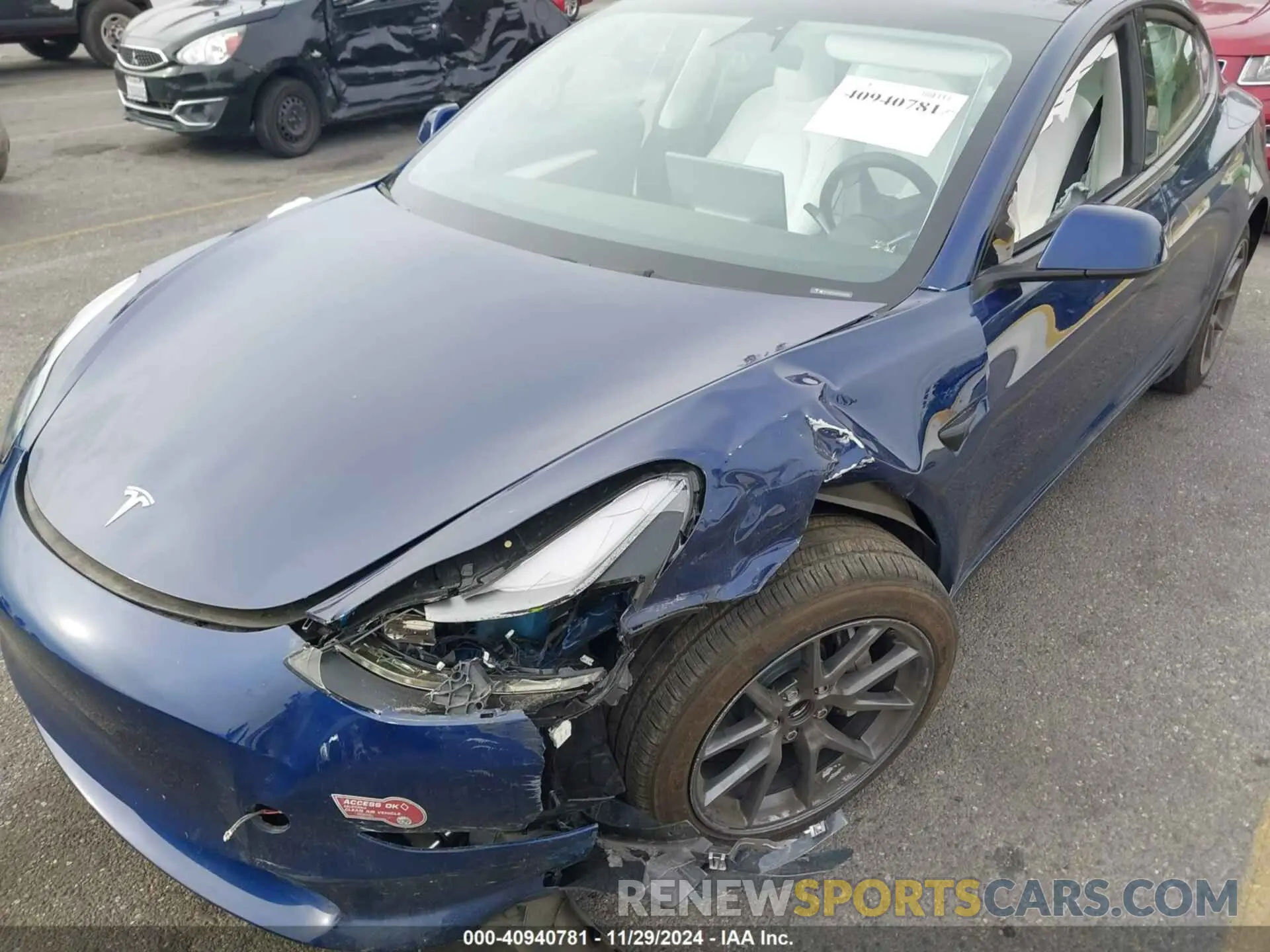 6 Photograph of a damaged car 5YJ3E1EA6PF610566 TESLA MODEL 3 2023