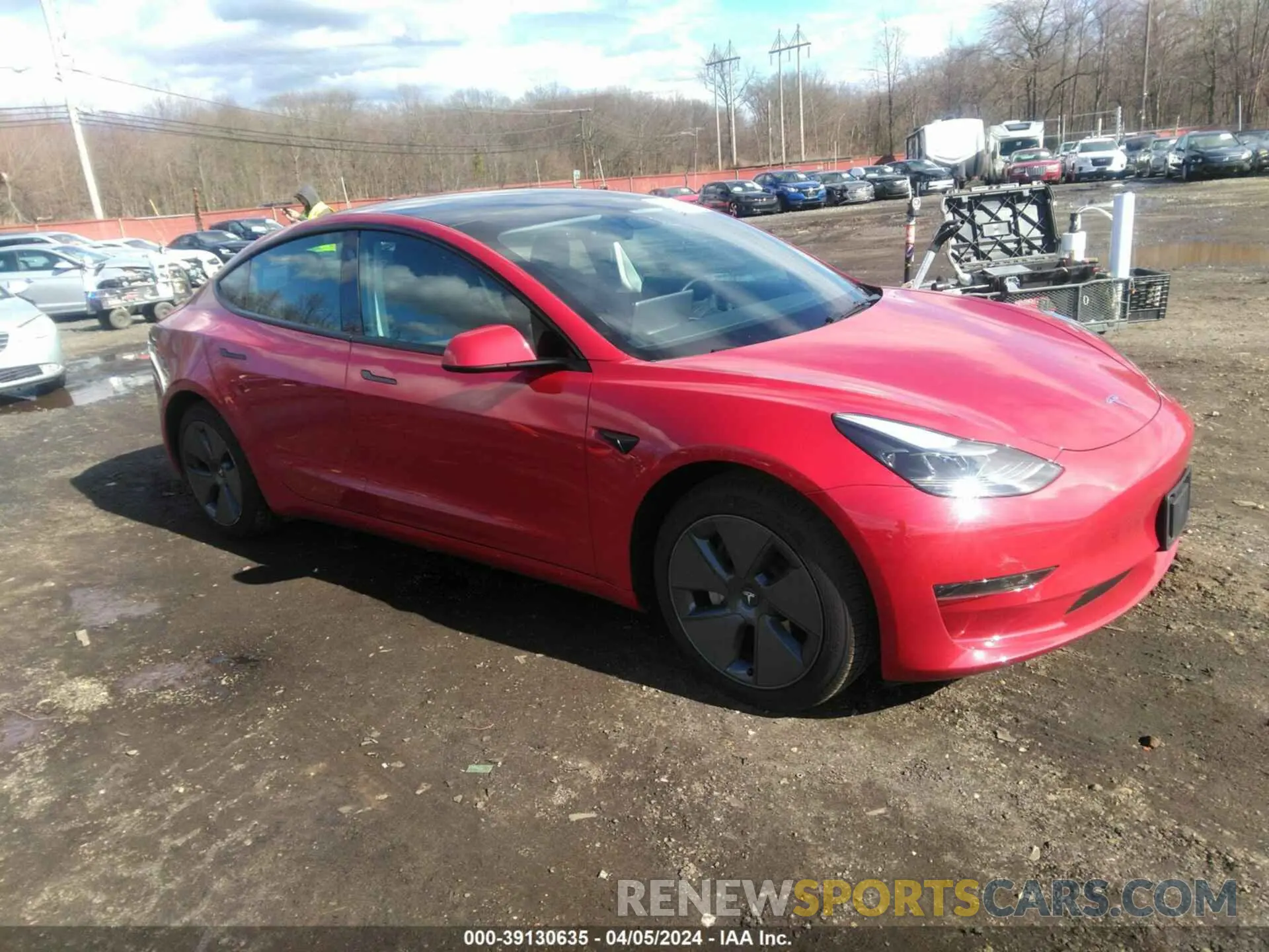 1 Photograph of a damaged car 5YJ3E1EA6PF618621 TESLA MODEL 3 2023