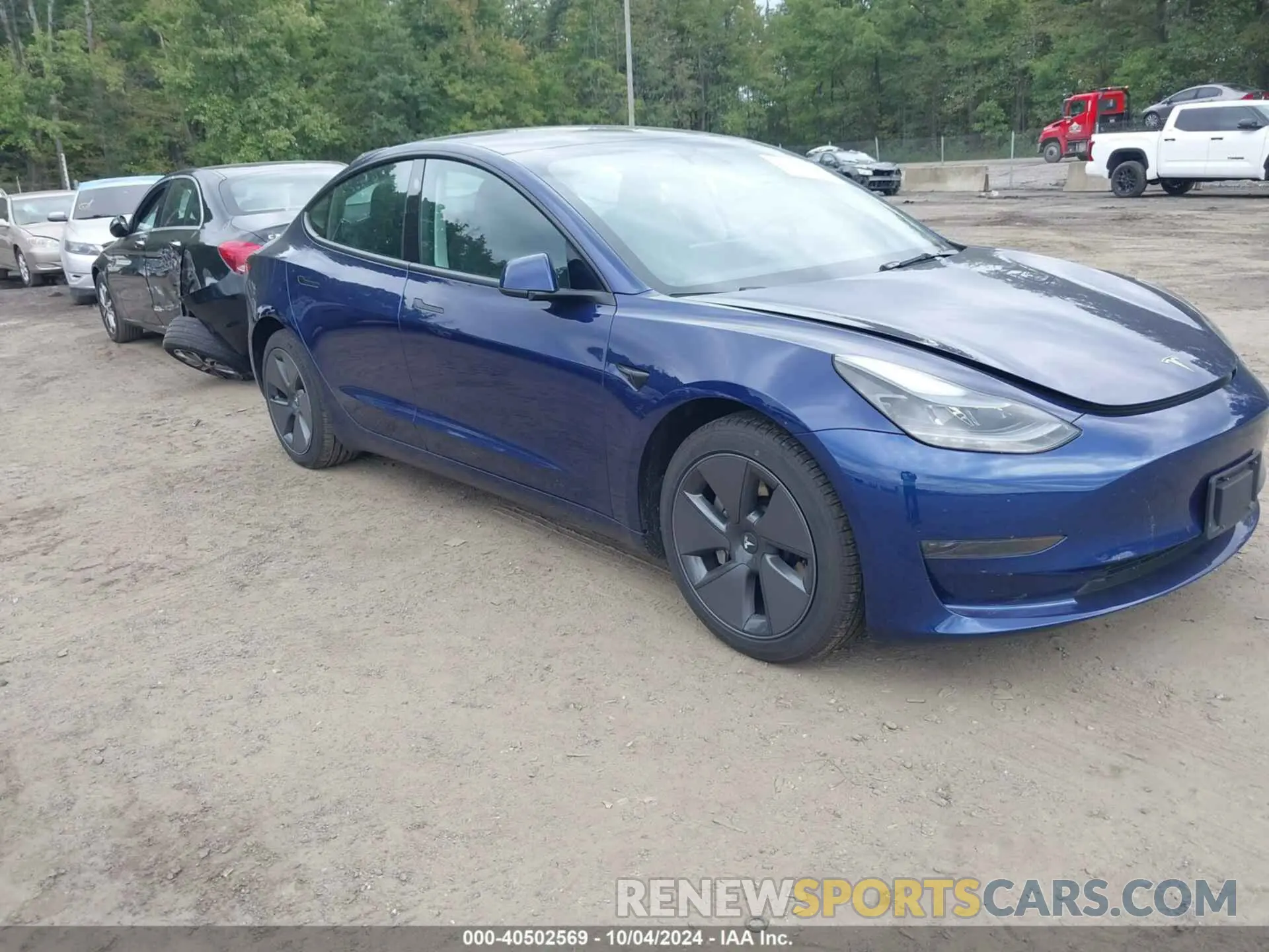 1 Photograph of a damaged car 5YJ3E1EA6PF639226 TESLA MODEL 3 2023