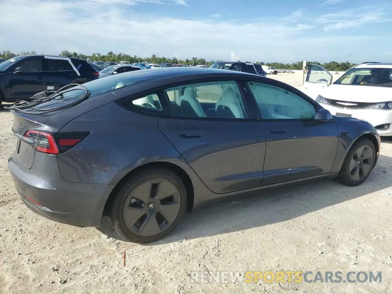 3 Photograph of a damaged car 5YJ3E1EA6PF654504 TESLA MODEL 3 2023