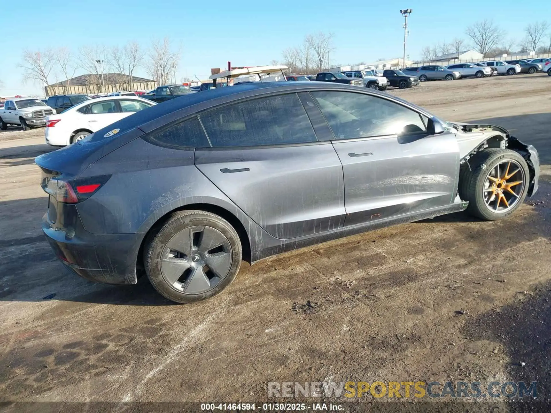 4 Photograph of a damaged car 5YJ3E1EA6PF658486 TESLA MODEL 3 2023