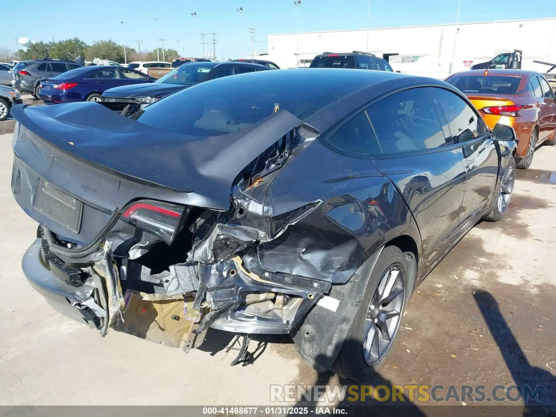 19 Photograph of a damaged car 5YJ3E1EA6PF661128 TESLA MODEL 3 2023
