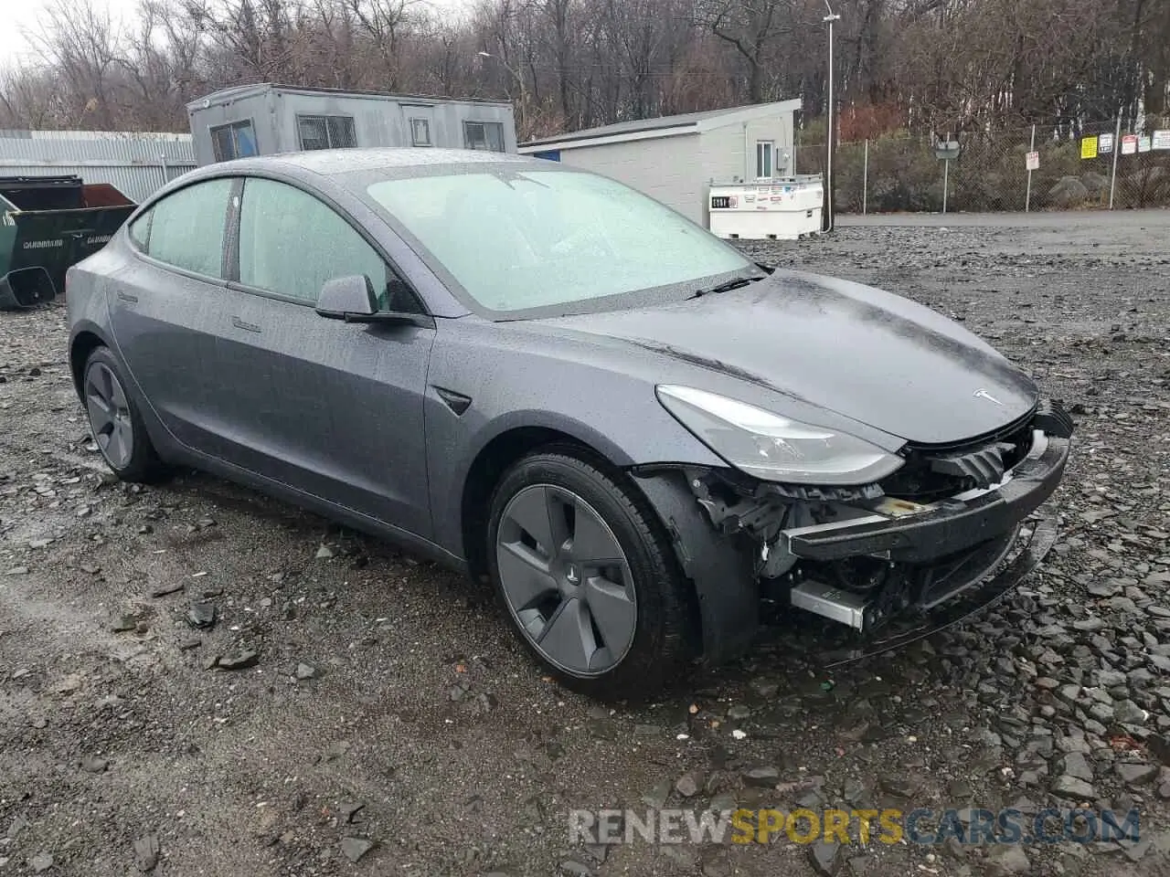4 Photograph of a damaged car 5YJ3E1EA6PF676051 TESLA MODEL 3 2023