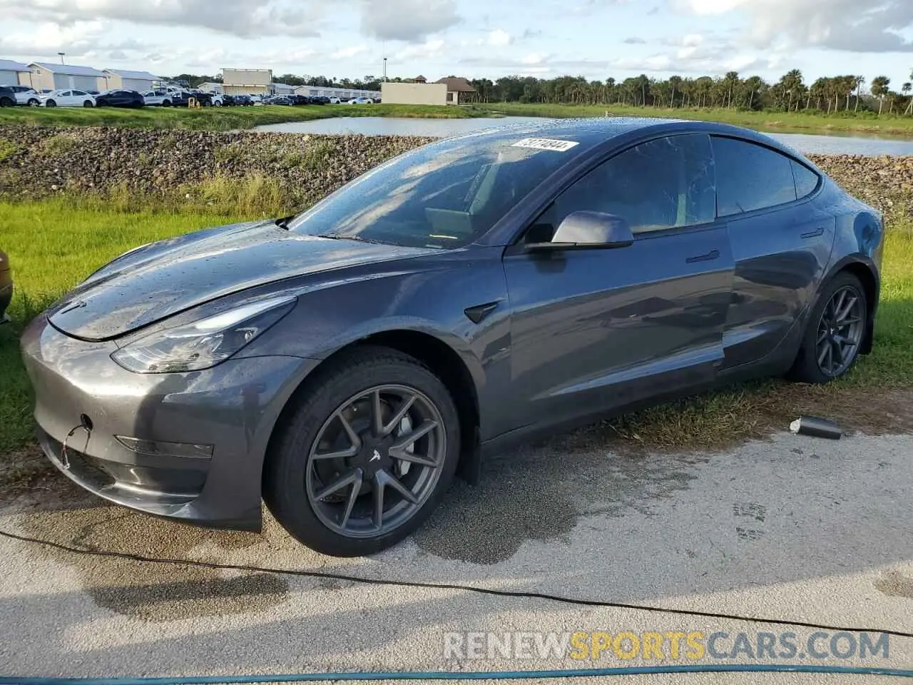 1 Фотография поврежденного автомобиля 5YJ3E1EA6PF682531 TESLA MODEL 3 2023
