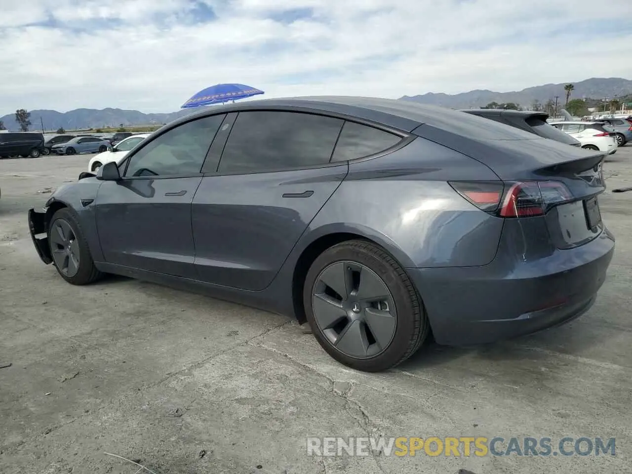 2 Фотография поврежденного автомобиля 5YJ3E1EA6PF684943 TESLA MODEL 3 2023