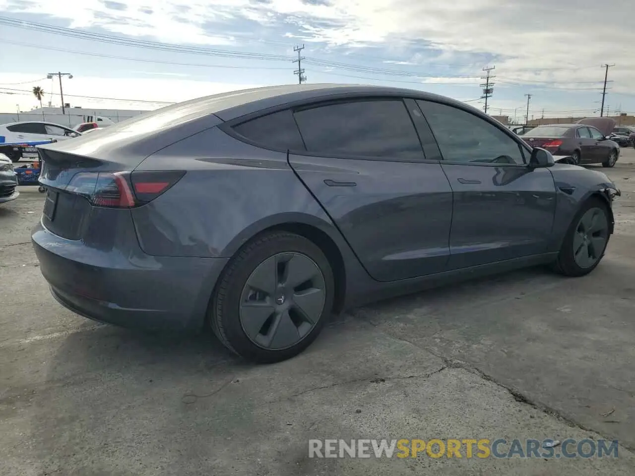 3 Фотография поврежденного автомобиля 5YJ3E1EA6PF684943 TESLA MODEL 3 2023