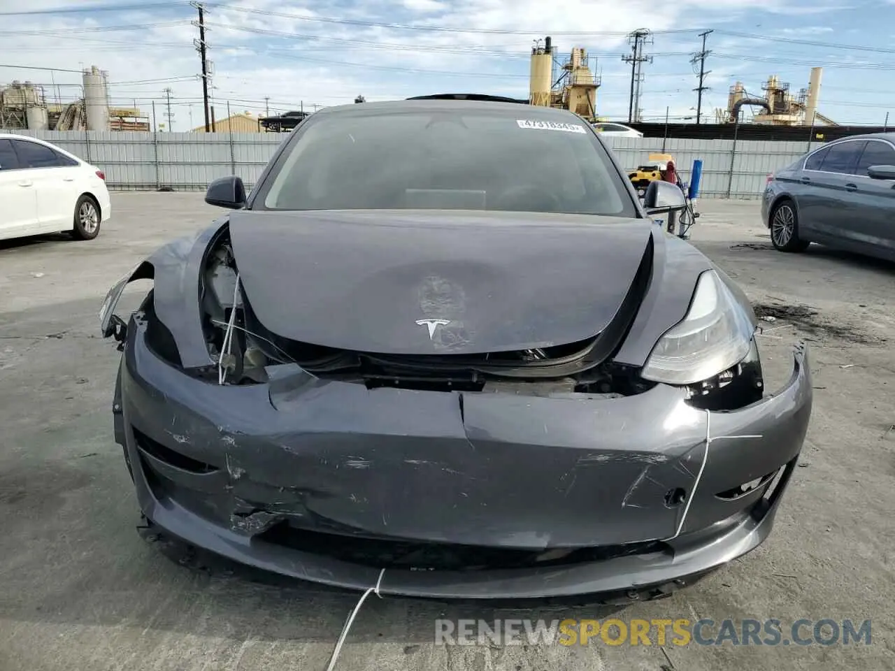 5 Фотография поврежденного автомобиля 5YJ3E1EA6PF684943 TESLA MODEL 3 2023