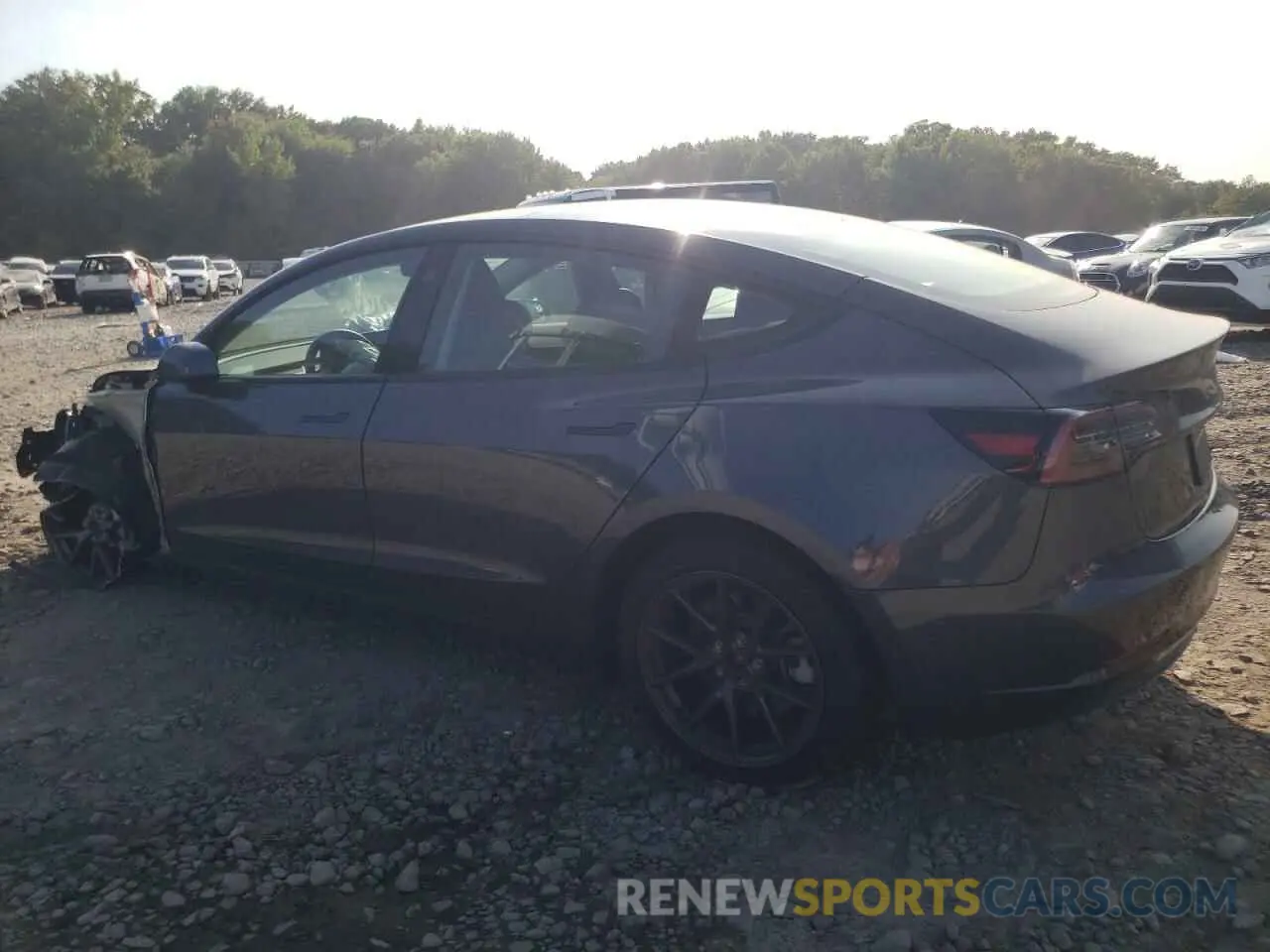 2 Photograph of a damaged car 5YJ3E1EA6PF692699 TESLA MODEL 3 2023