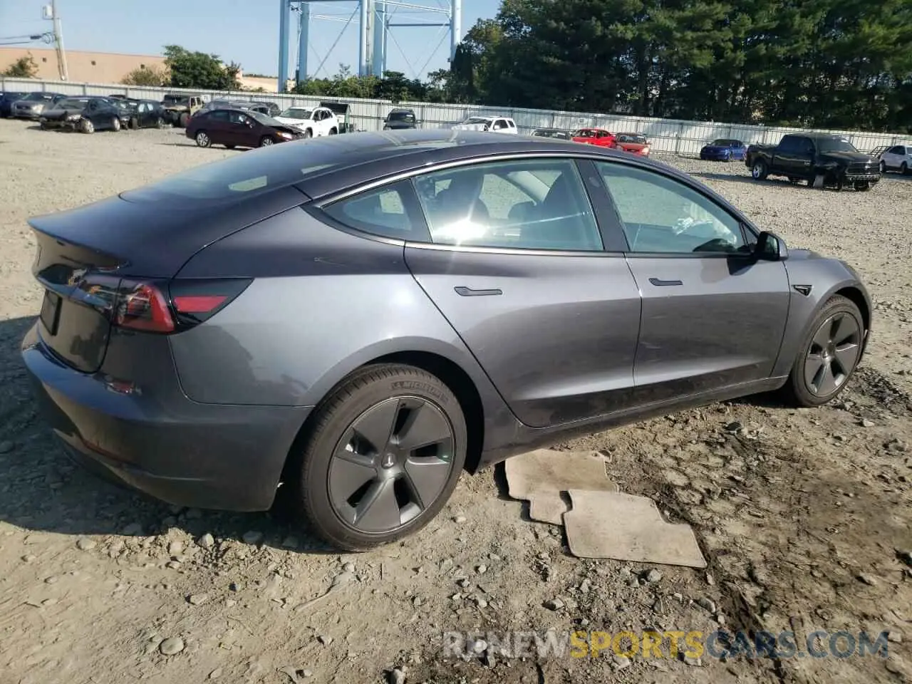 3 Photograph of a damaged car 5YJ3E1EA6PF692699 TESLA MODEL 3 2023