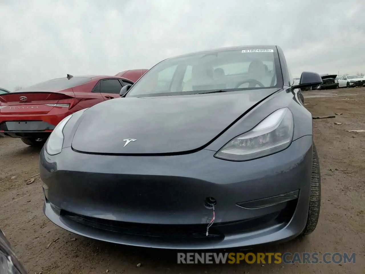 5 Photograph of a damaged car 5YJ3E1EA6PF696574 TESLA MODEL 3 2023