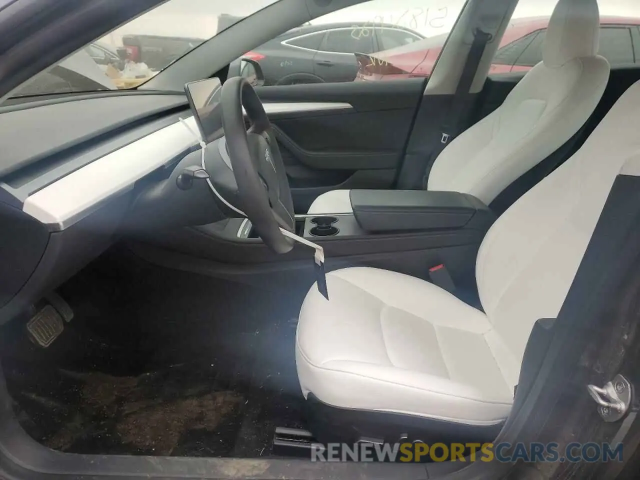 7 Photograph of a damaged car 5YJ3E1EA6PF696574 TESLA MODEL 3 2023