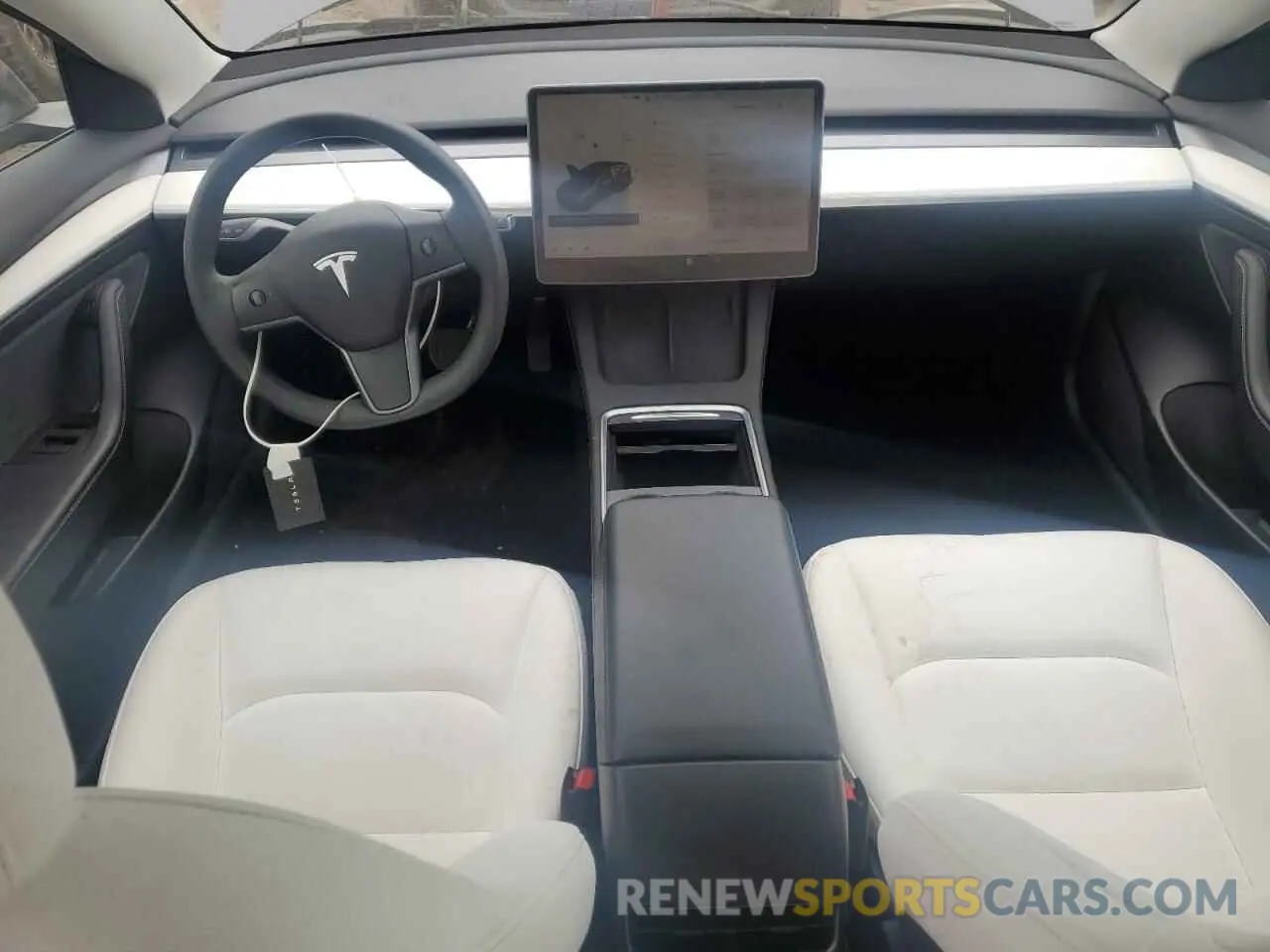 8 Photograph of a damaged car 5YJ3E1EA6PF696574 TESLA MODEL 3 2023