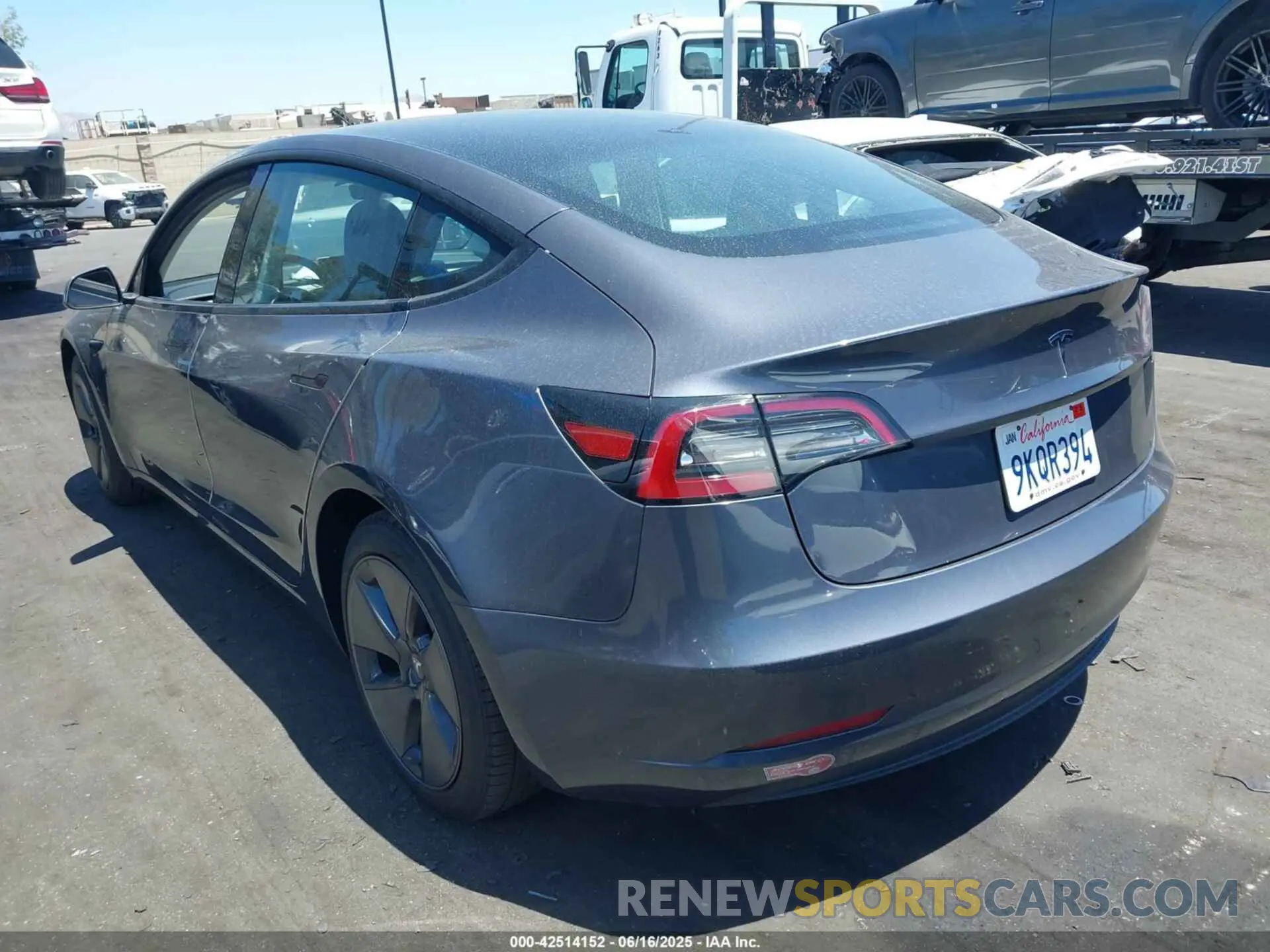3 Photograph of a damaged car 5YJ3E1EA6PF709680 TESLA MODEL 3 2023