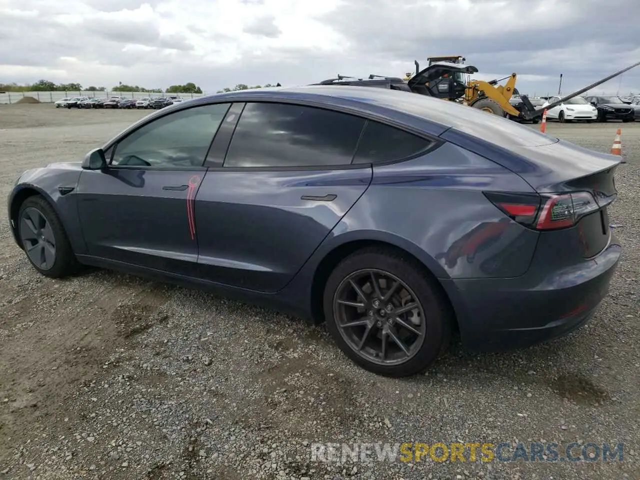 2 Photograph of a damaged car 5YJ3E1EA7PF395196 TESLA MODEL 3 2023