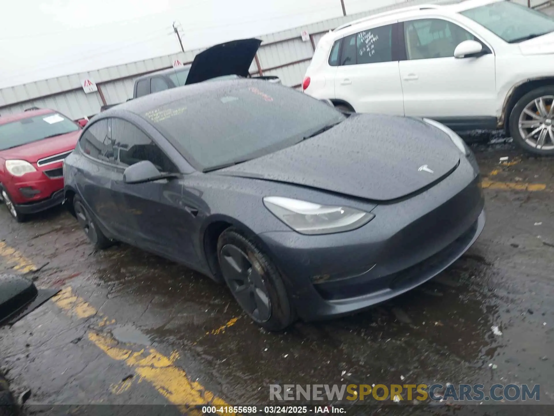 1 Фотография поврежденного автомобиля 5YJ3E1EA7PF403183 TESLA MODEL 3 2023