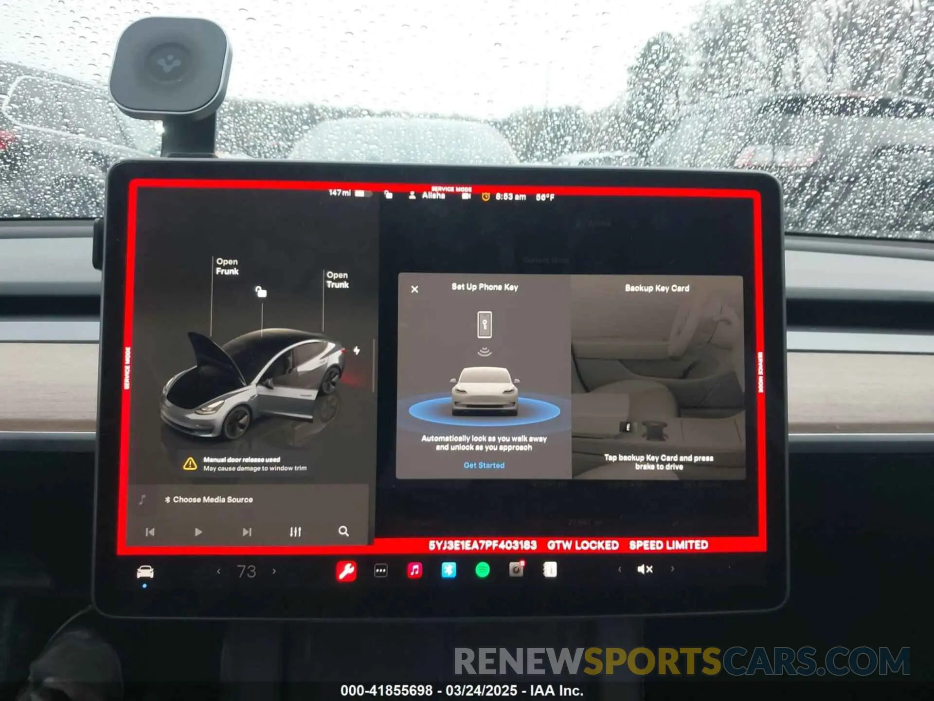 17 Фотография поврежденного автомобиля 5YJ3E1EA7PF403183 TESLA MODEL 3 2023
